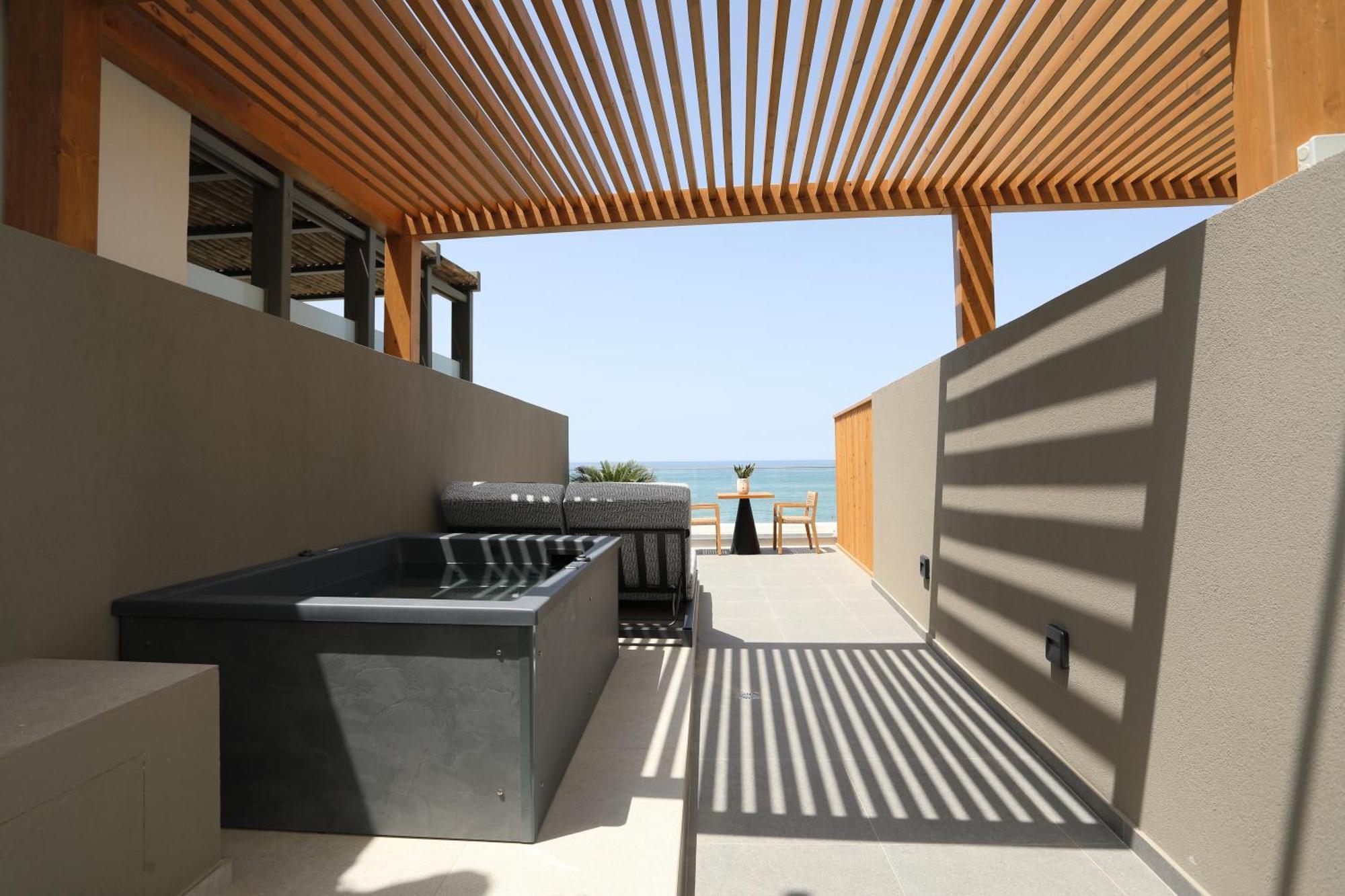 Ammos Suites Ретимно Экстерьер фото