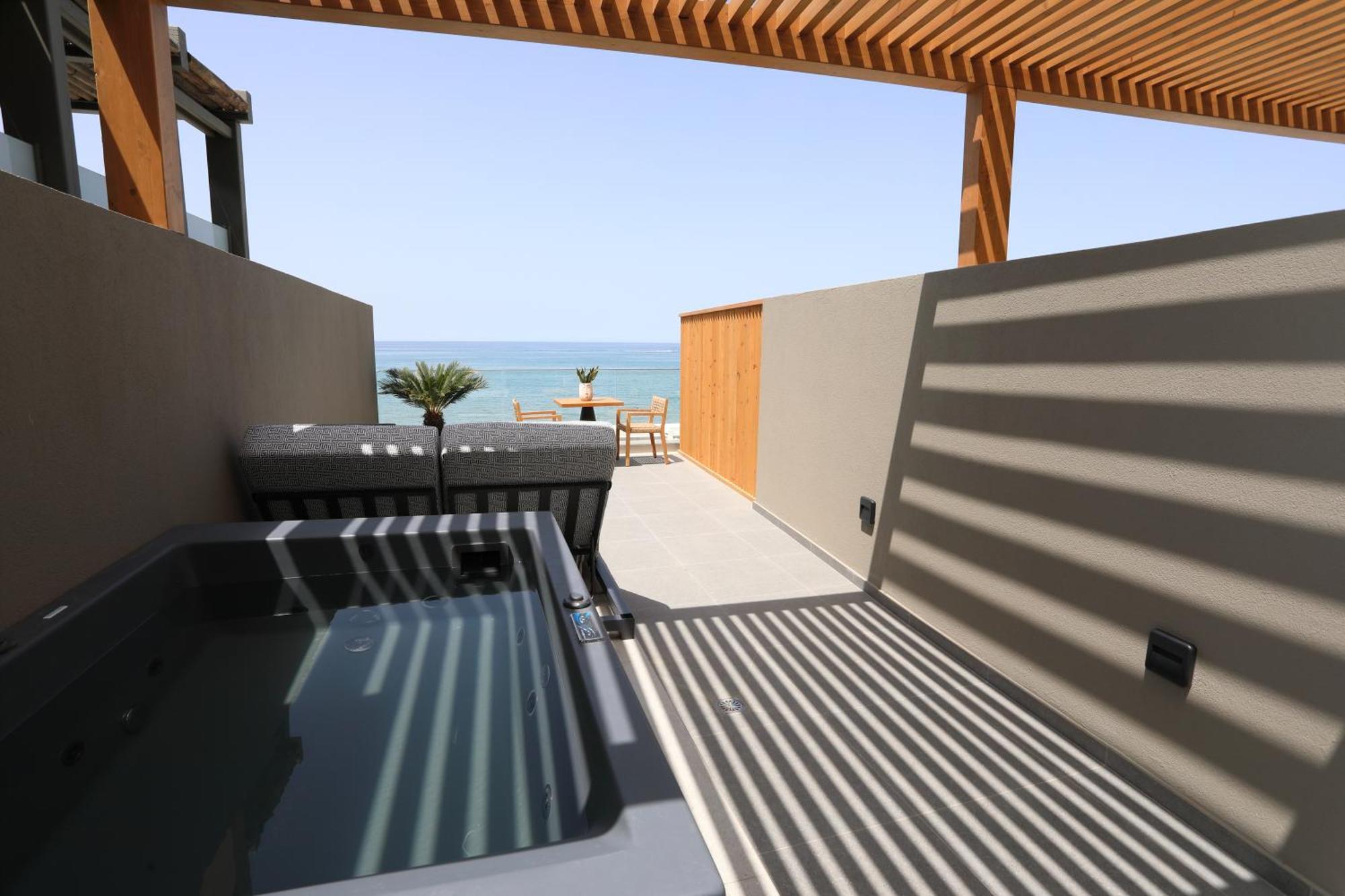 Ammos Suites Ретимно Экстерьер фото